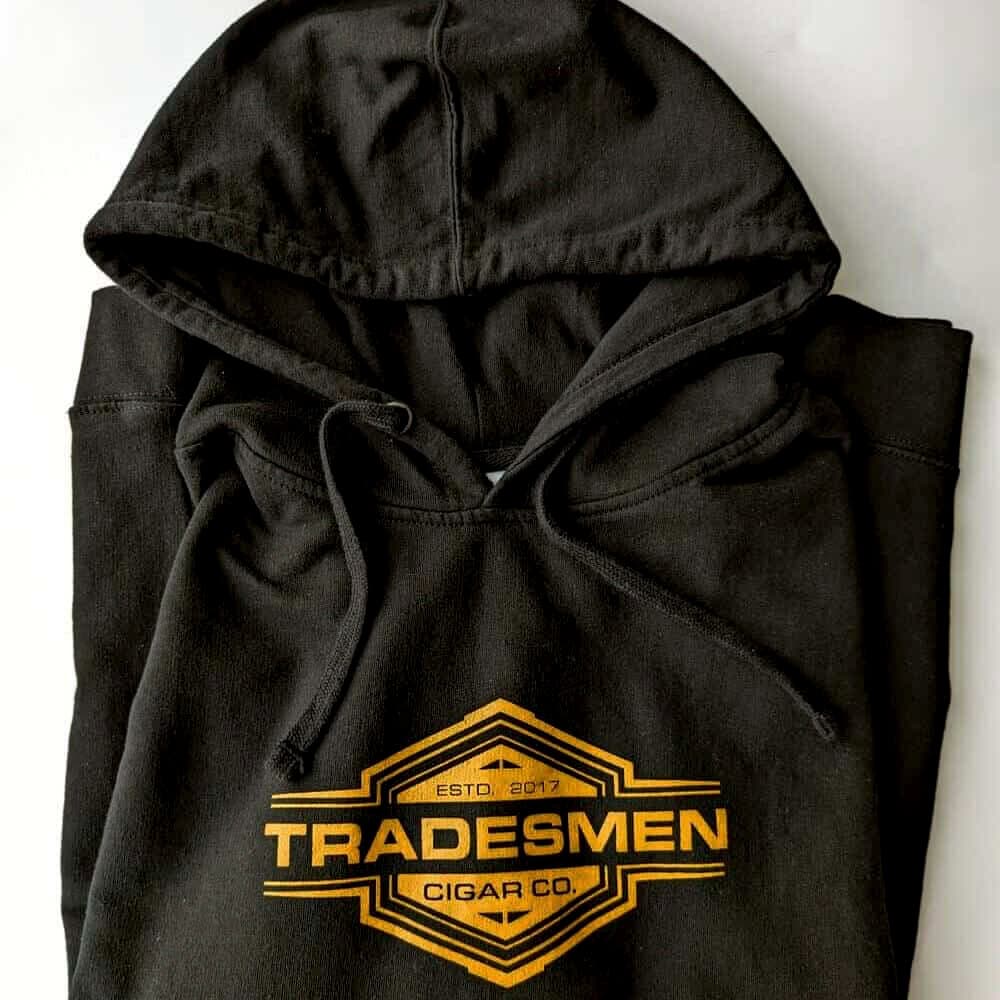 Tradesmen Cigar Co. Hoodie - Black - Image 3