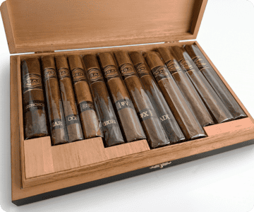 Tradesmen Deluxe Cigar Collection 12-Cigar Box