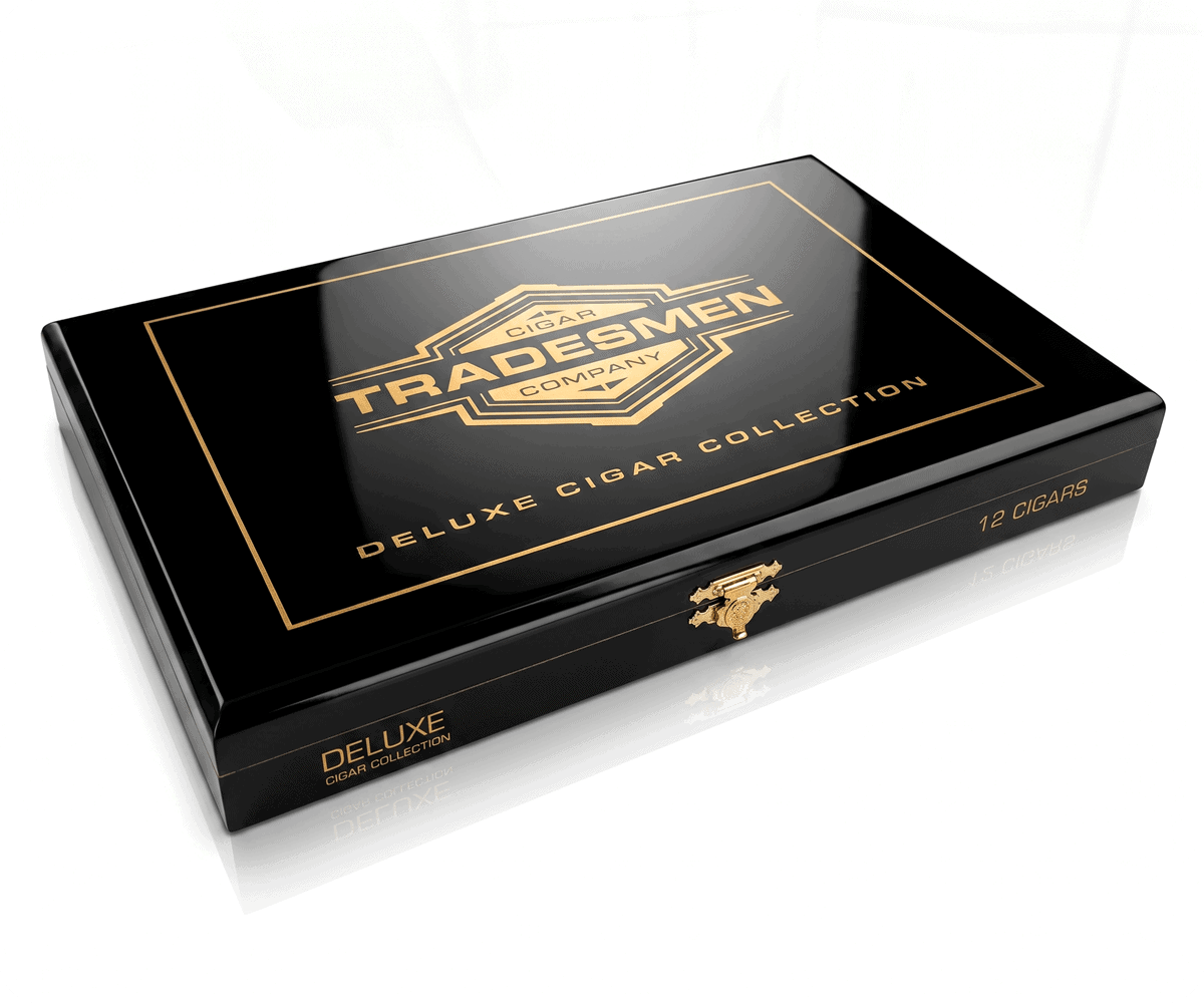 Tradesmen Deluxe Cigar Collection 12-Cigar Box - Image 2