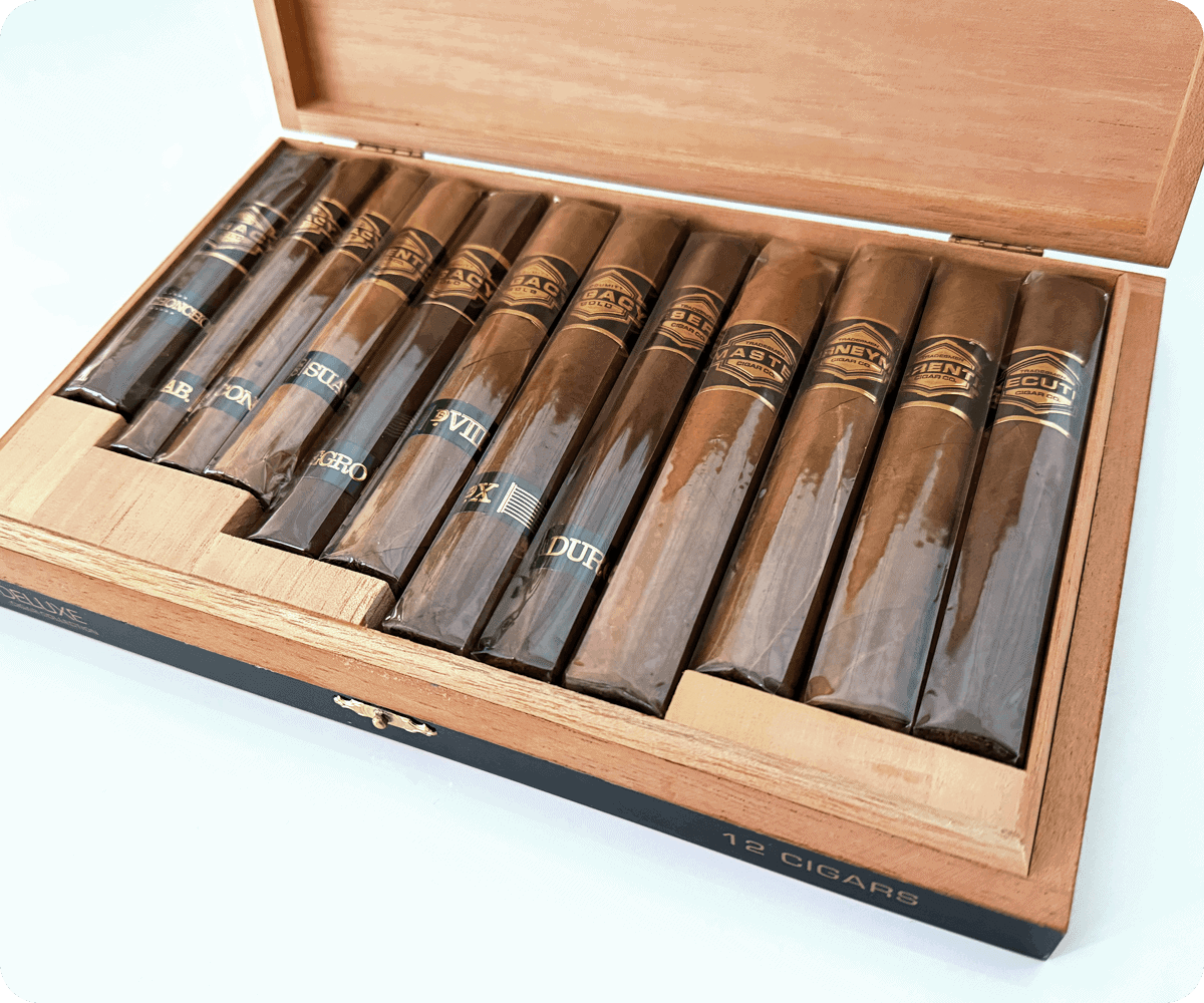 Tradesmen Deluxe Cigar Collection 12-Cigar Box - Image 3